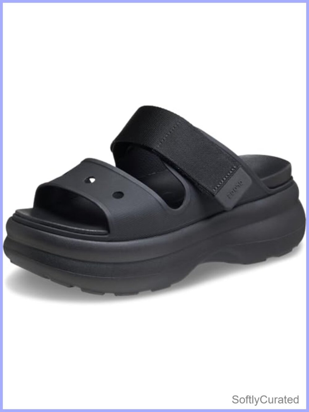 Crocs Soho Two-Strap Platform Sandals LiteRide Footbed EVA